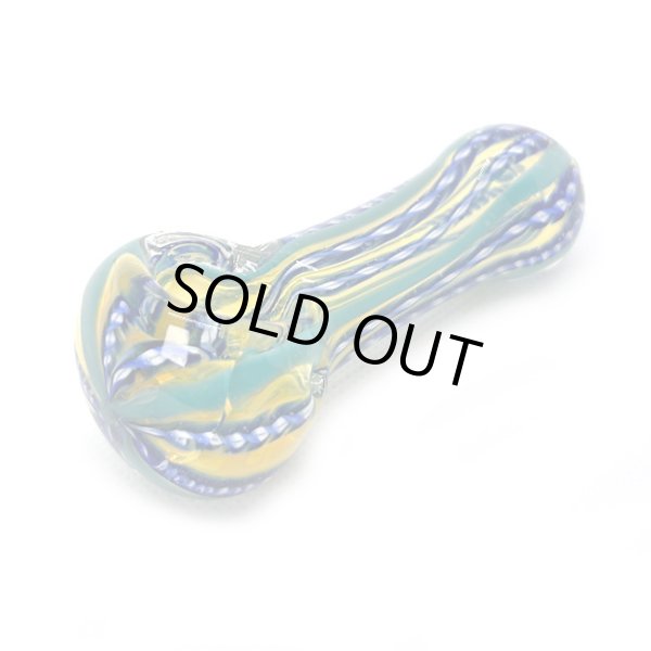 画像2: Color Changing Hand Glass Pipe ガラスパイプ (2)