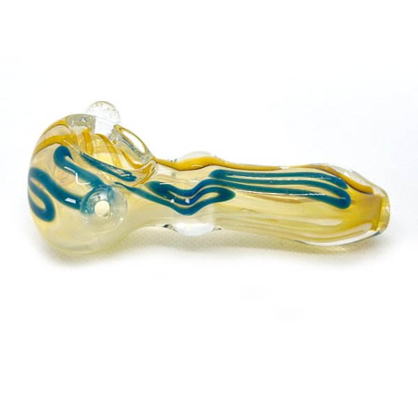 画像3: Color Changing Hand Glass Pipe ガラスパイプ (3)