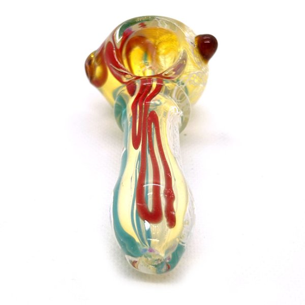 画像6: Color Changing Hand Glass Pipe ガラスパイプ (6)
