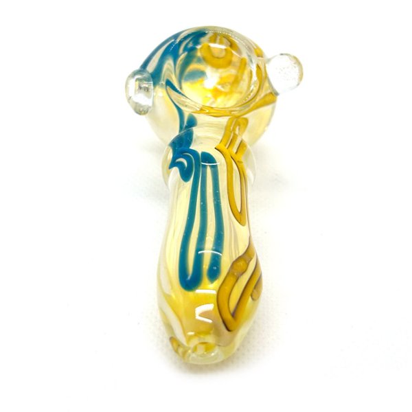 画像6: Color Changing Hand Glass Pipe ガラスパイプ (6)