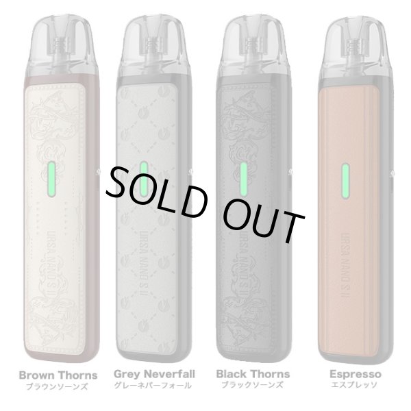 画像2: Lost Vape  - Ursa Nano SII Pod Kit ロストベイプ ウルサナノエスツー【初心者おすすめ ／ 電子タバコ・電子シーシャ・VAPEスターターキット】 (2)