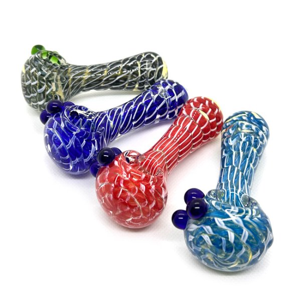 画像1: Spoon Hand Glass Pipe ガラスパイプ (1)