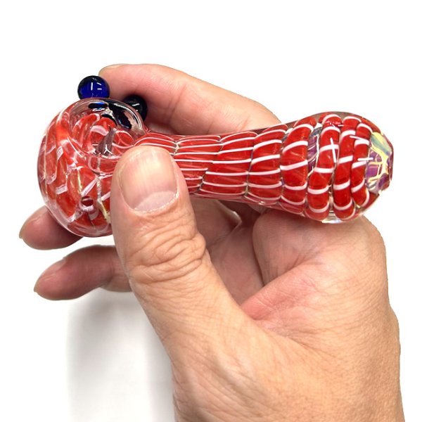 画像6: Spoon Hand Glass Pipe ガラスパイプ (6)