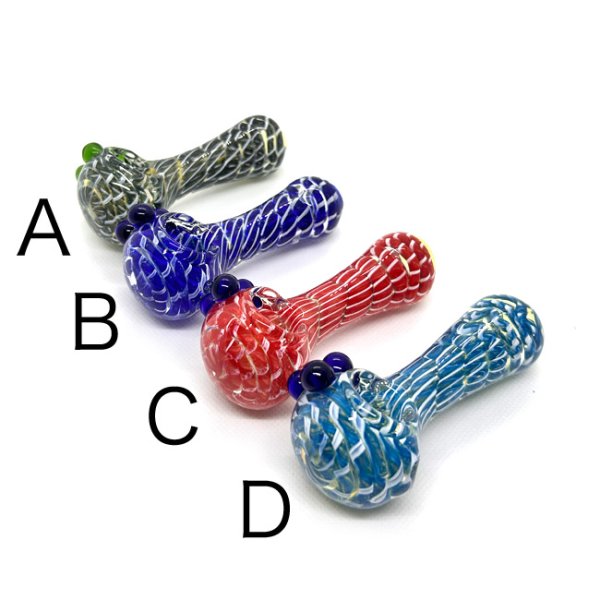 画像2: Spoon Hand Glass Pipe ガラスパイプ (2)