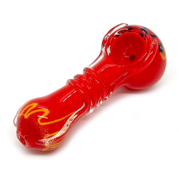 画像1: Spoon Hand Glass Pipe ガラスパイプ (1)