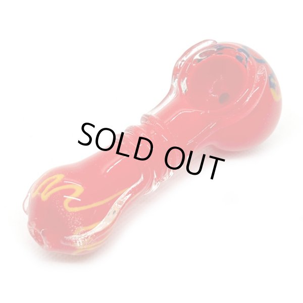 画像1: Spoon Hand Glass Pipe ガラスパイプ (1)