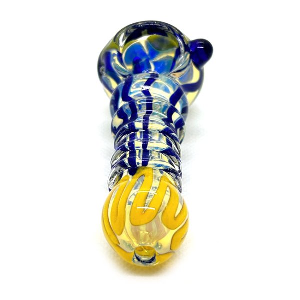 画像5: Color Changing Hand Glass Pipe ガラスパイプ (5)