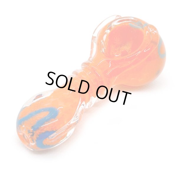 画像1: Spoon Hand Glass Pipe ガラスパイプ (1)