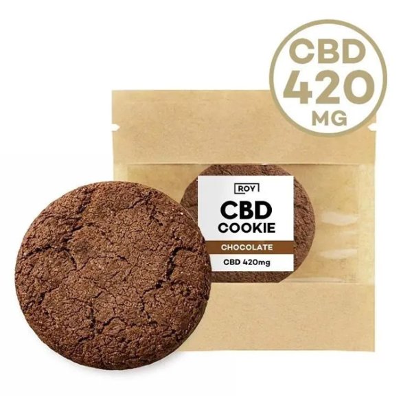 画像1: （新基準値対応）ROY -  CBD クッキー 420mg 1枚入り (1)