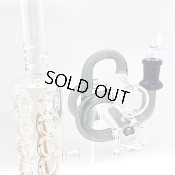 画像5: Recycler Ash Catcher ガラスボング用 拡張チャンバーパーツ 14mm  / 90° (5)