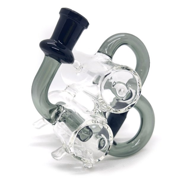 画像3: Recycler Ash Catcher ガラスボング用 拡張チャンバーパーツ 14mm  / 90° (3)