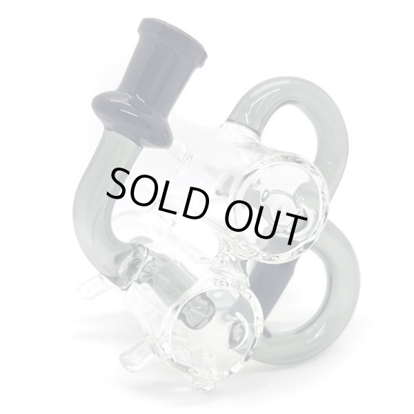 画像3: Recycler Ash Catcher ガラスボング用 拡張チャンバーパーツ 14mm  / 90° (3)