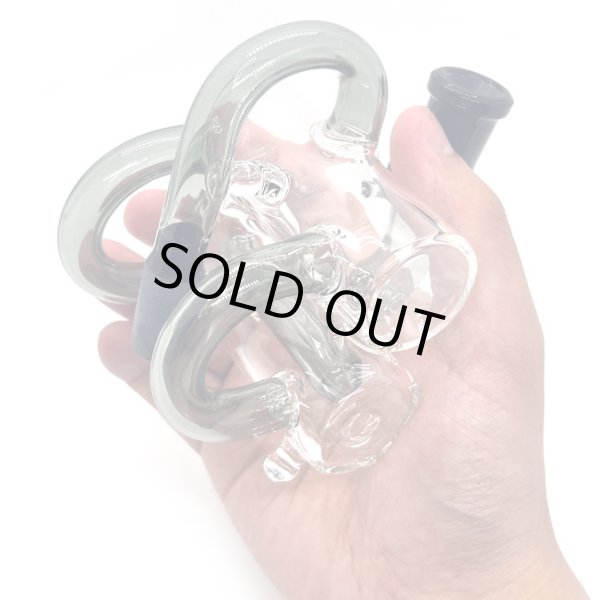 画像4: Recycler Ash Catcher ガラスボング用 拡張チャンバーパーツ 14mm  / 90° (4)
