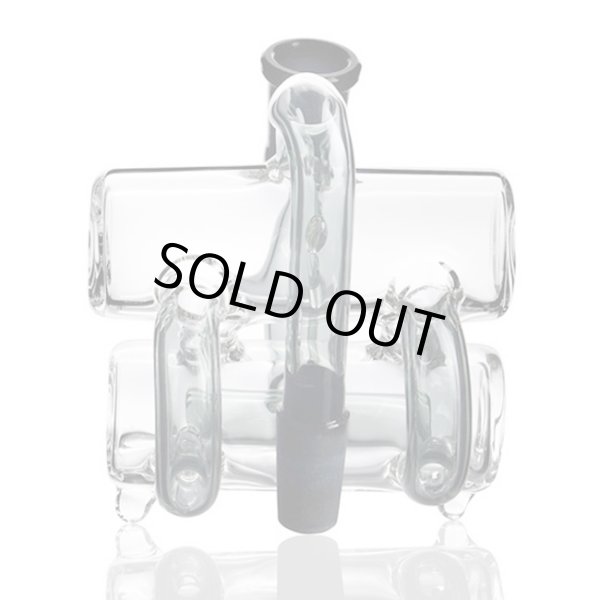 画像2: Recycler Ash Catcher ガラスボング用 拡張チャンバーパーツ 14mm  / 90° (2)