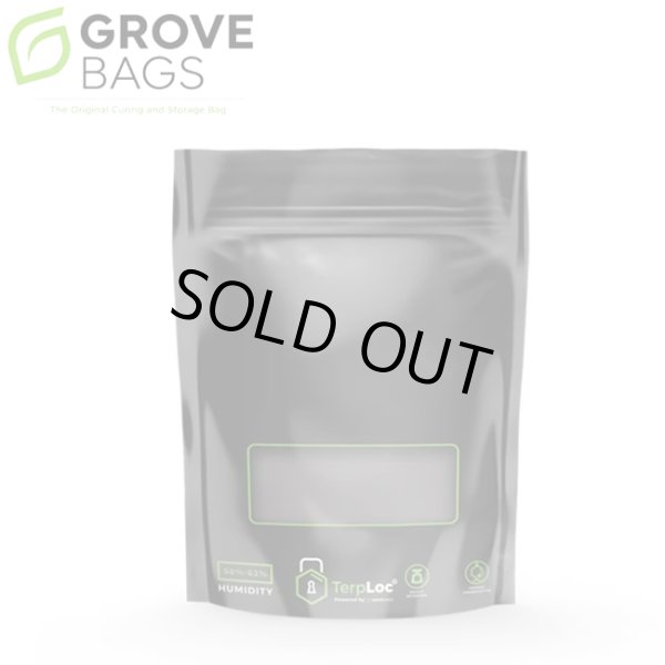 画像1: 【ニオイが漏れない＆調湿】GROVE BAGS - TerpLoc ジップバッグ 1枚入り 容量約28g (1)