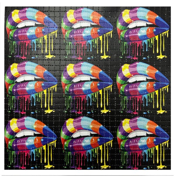 画像1: ブロッター アート 19cm × 19cm （6mm ／ 900片） (1)