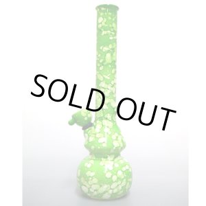 画像: ガラスボング「カラーペイント/グリーン」