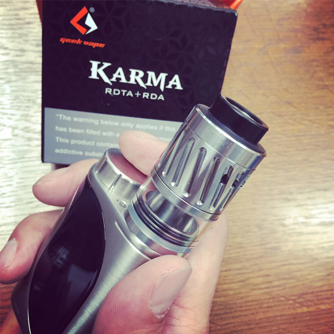 画像: Geek Vape - Karma、Wotofo - Serpent Mini RTA入荷！