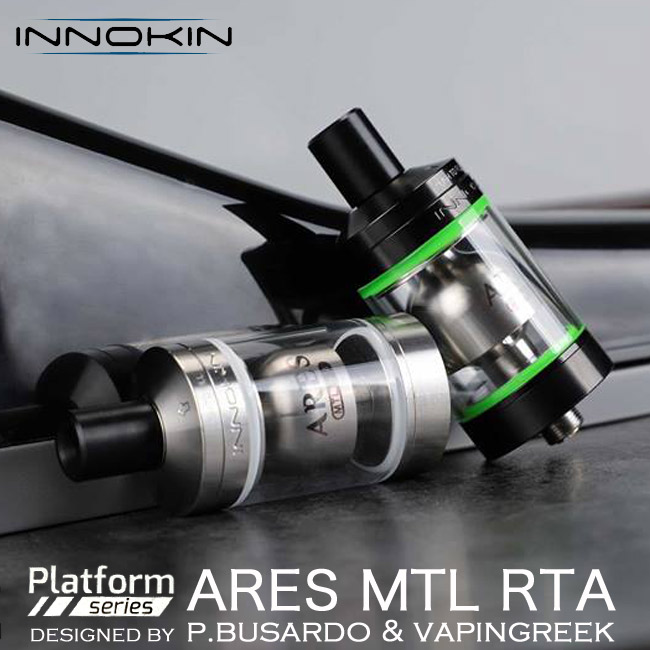 画像: MTLにこだわったコラボ商品「Innokin -ARES RTA」が入荷！