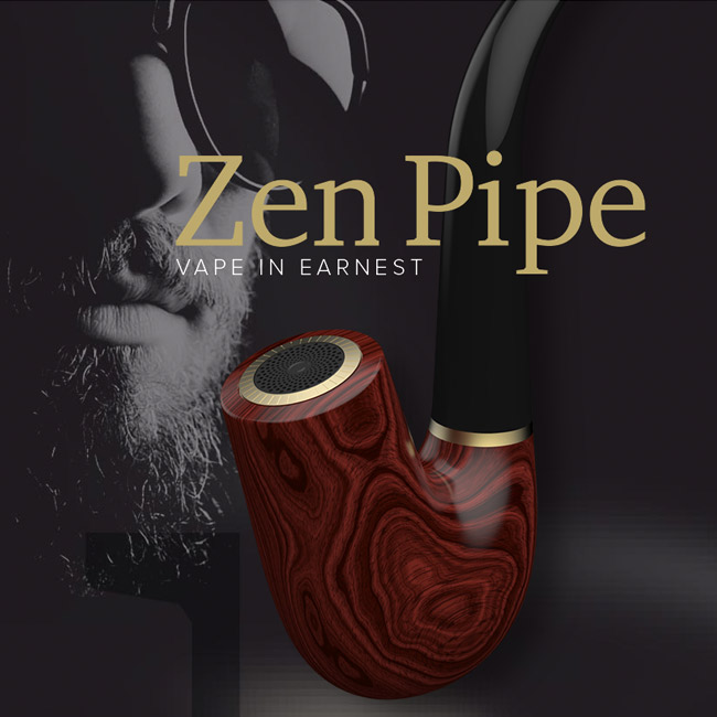 画像: 本格的パイプ型・電子タバコ「Zen Pipe」入荷！