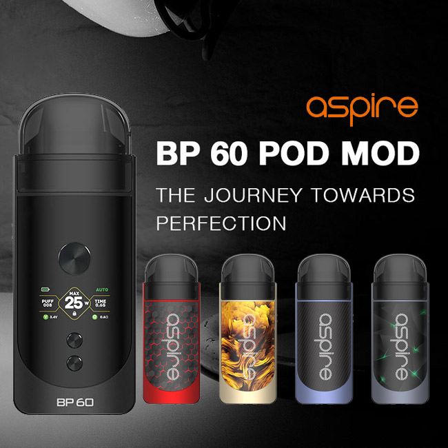 画像: Aspireから新型PODキット「BP60」が登場！