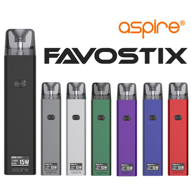 画像: Aspireから新型PODキット「Favostix」登場！