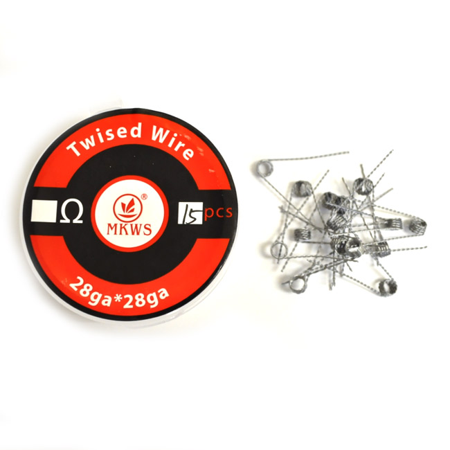 画像1: Twisted Wire Coil（ツイステッド・ワイヤー・コイル）プリメイド15個入り (1)