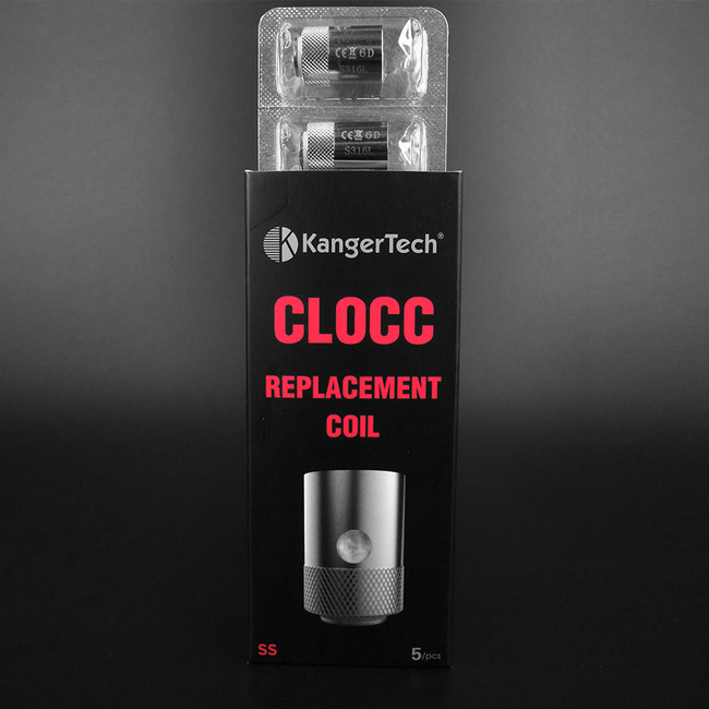 画像1: Kanger - CLOCC 【CLTANK／EVOD PRO／CUPTI／TOGO Mini用・交換コイル5個セット】 (1)