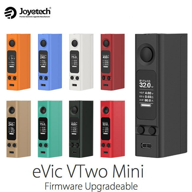 画像1: Joyetech - eVic VTwo Mini（Ver 4.02）【温度管理機能付き・電子タバコ／VAPE】 (1)