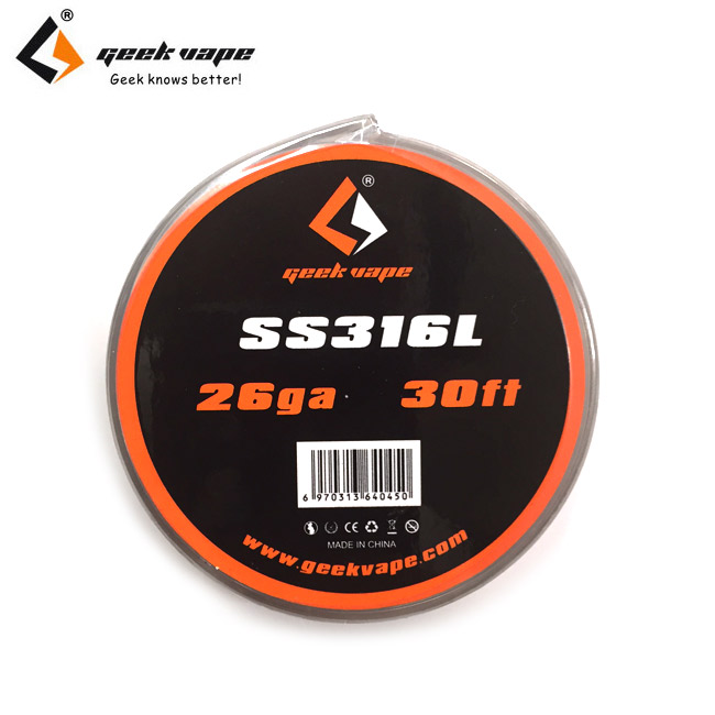 画像1: Geek Vape - SS 316L Wire（ステンレススチール）約10m (1)