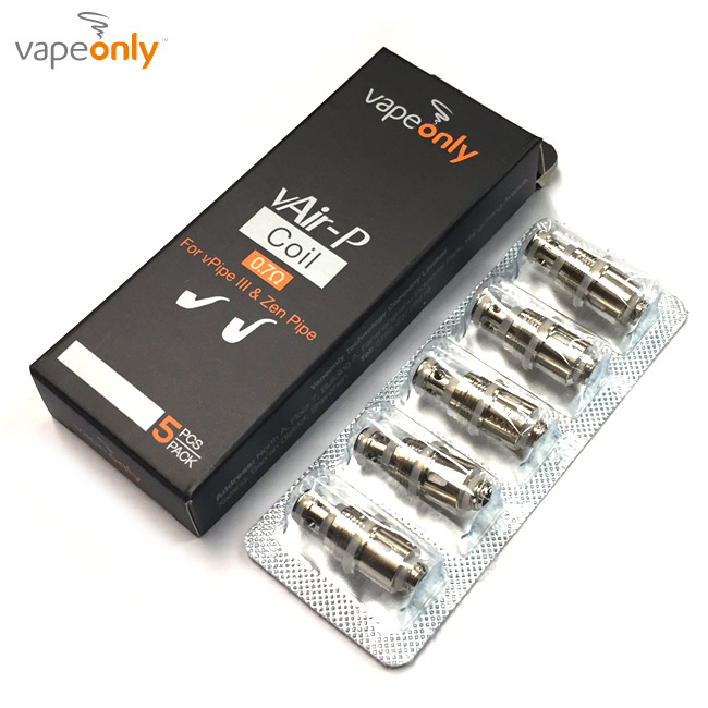 画像1: VAPE ONLY - vAir P 【Zen Pipe ／ vPipeIII 用コイル5個セット】 (1)