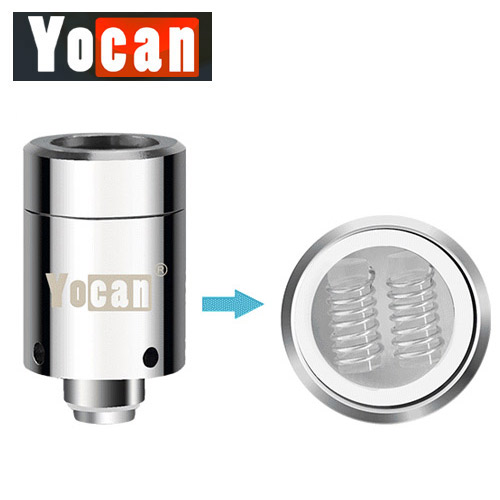 画像1: Yocan - LOADED用・交換コイル（クォーツデュアルコイル） (1)