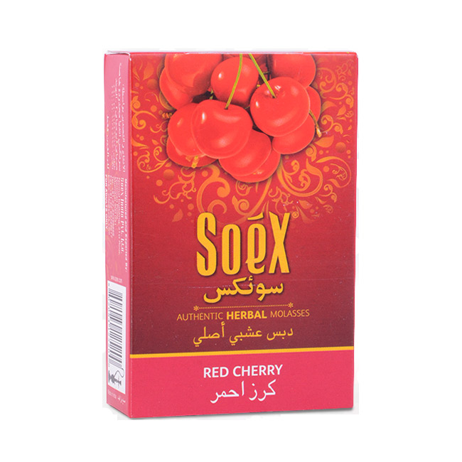 画像1: SOEX　- Red Cherry レッドチェリー 50g（ニコチンなし シーシャ用ハーブフレーバー） (1)