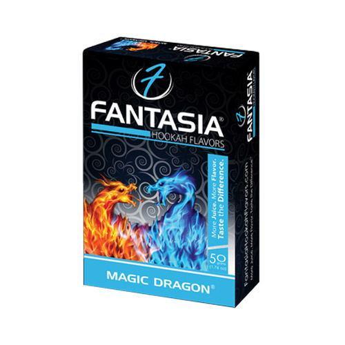 画像1: FANTASIA - マジックドラゴン50g（ニコチンなし・シーシャ用ハーブフレーバー） (1)