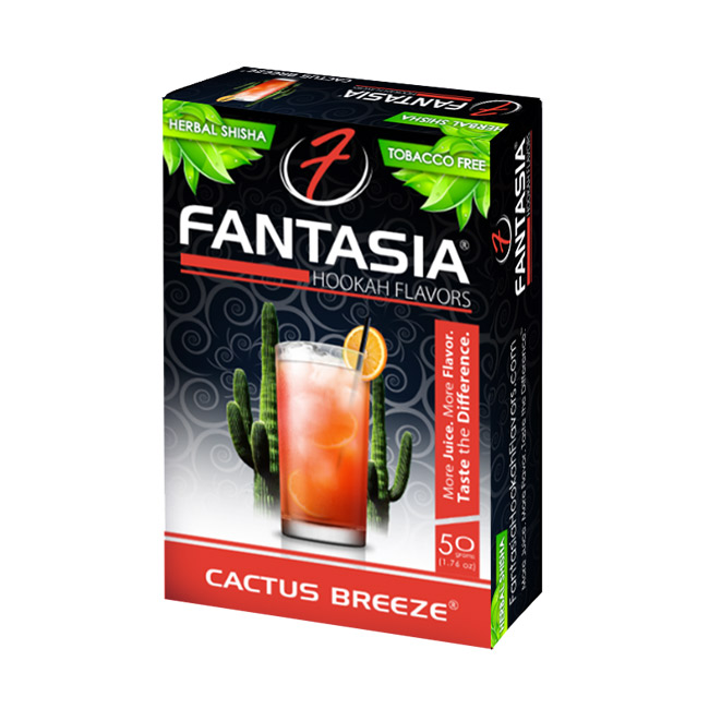 画像1: FANTASIA - カクタスブリーズ 50g（ニコチンなし シーシャ用ハーブフレーバー） (1)