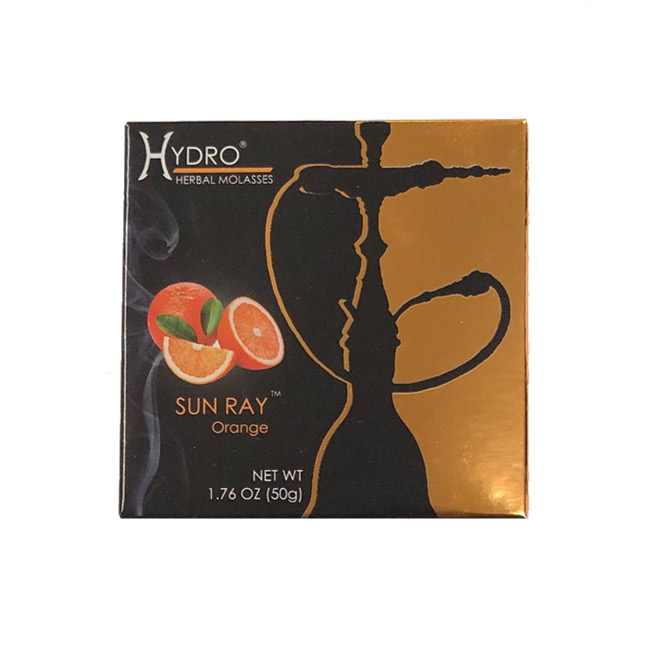 画像1: HYDRO Herbal - Sun Ray オレンジ 50g（ニコチンなし シーシャ用ハーブフレーバー） (1)