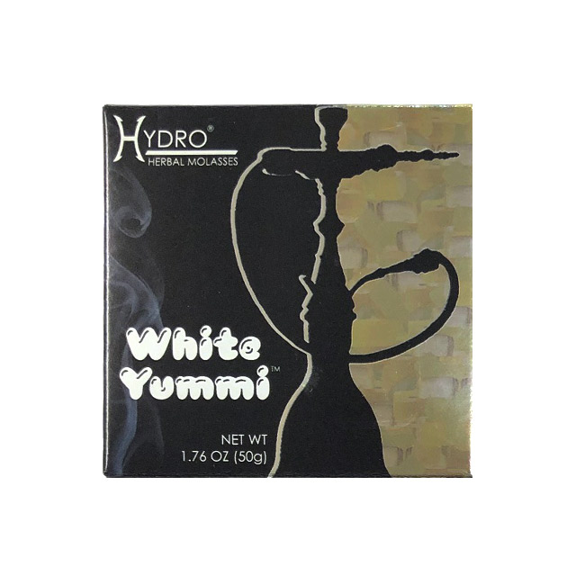 画像1: HYDRO Herbal - White Yummi パイナップル　グミ キャンディー 50g（ニコチンなし シーシャ用ハーブフレーバー） (1)
