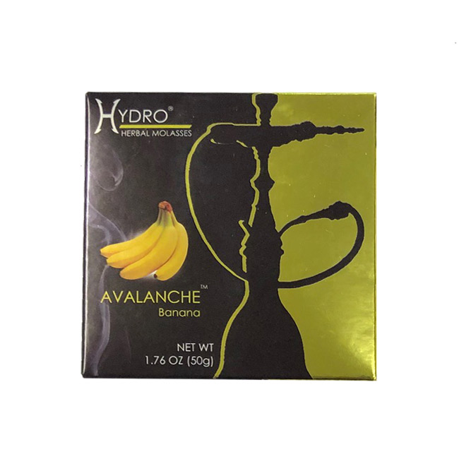画像1: HYDRO Herbal - Avalanche バナナ 50g（ニコチンなし シーシャ用ハーブフレーバー） (1)
