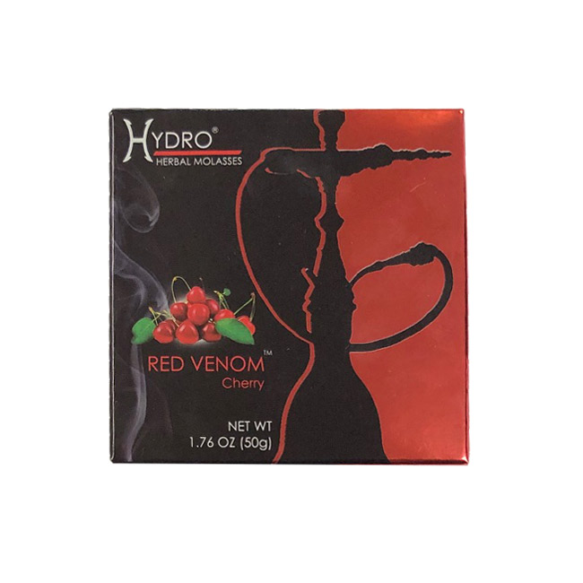 画像1: HYDRO Herbal - Red Venom チェリー 50g（ニコチンなし シーシャ用ハーブフレーバー） (1)