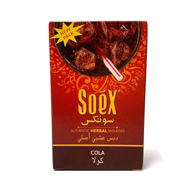 画像1: SOEX　- Cola コーラ 50g（ニコチンなし シーシャ用ハーブフレーバー） (1)