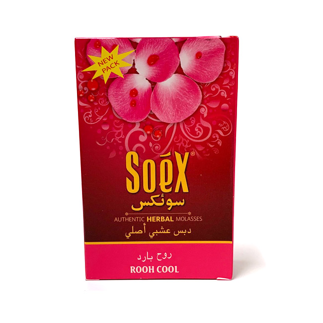 画像1: SOEX　- Rooh Cool ルーフクール 50g（ニコチンなし シーシャ用ハーブフレーバー） (1)