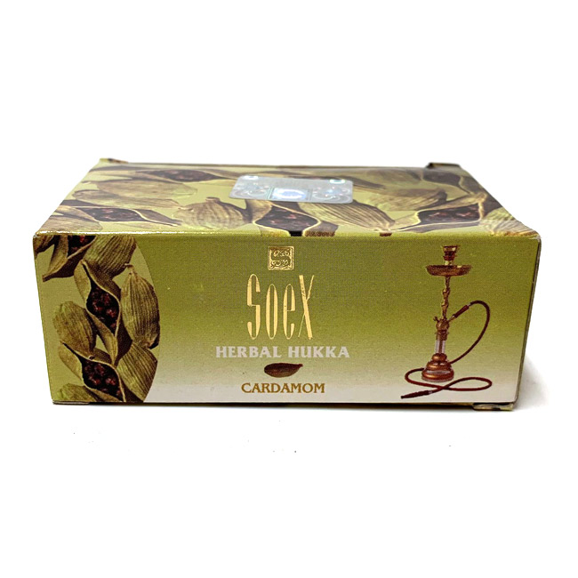 画像1: SOEX　- Cardamom カルダモン 50g（ニコチンなし シーシャ用ハーブフレーバー） (1)