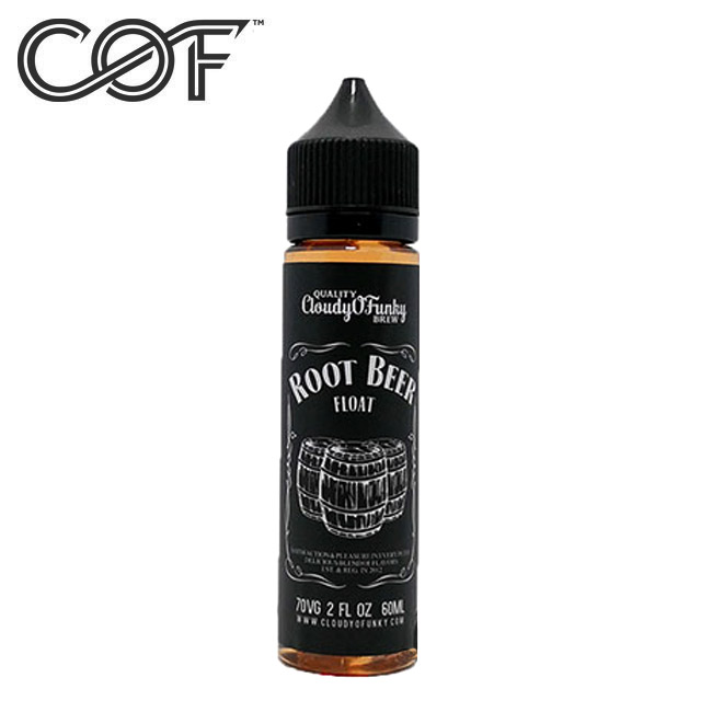 画像1: Cloudy O Funky - Root Beer Float Original （ルートビア & バニラ & クリーム & ミント）　60ml (1)